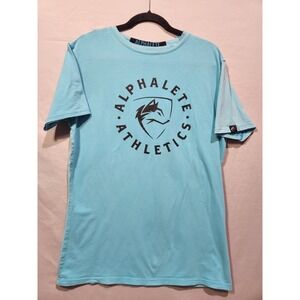 Alphalete Athletics T-Shirt Men's Basic Graphic Logo Performance Tee Large